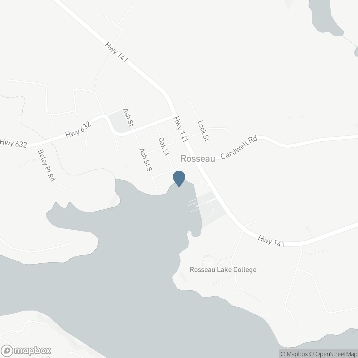 7 RICE STREET, Rosseau, Ontario P0C 1J0